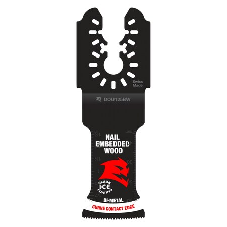 Diablo 1-1/4" Universal Fit Bi-Metal Oscillating Blades Nail-Embed Wood 3Pk DOU125BW3